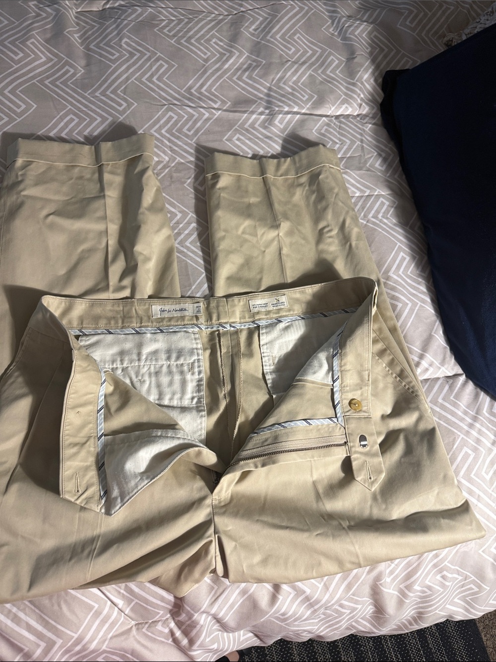 John W. Nordstrom Beige/Tan Dress Pants